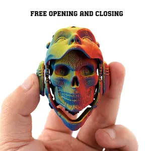 3D Printed Mechanical Girl Desktop Figurine, Transformable & Openable Design, Articulating Figurines, Unique Gift Idea for Collectors & Fans, Halloween, Articulated Fidget Figurines