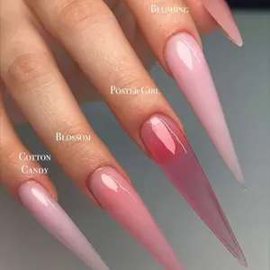 V Beauty Pure VBP Acrylic Powder for nails- 1.5oz each- 4 colors to pick nail care nail art