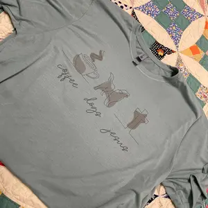 Coffee, Dog, Jesus Tee