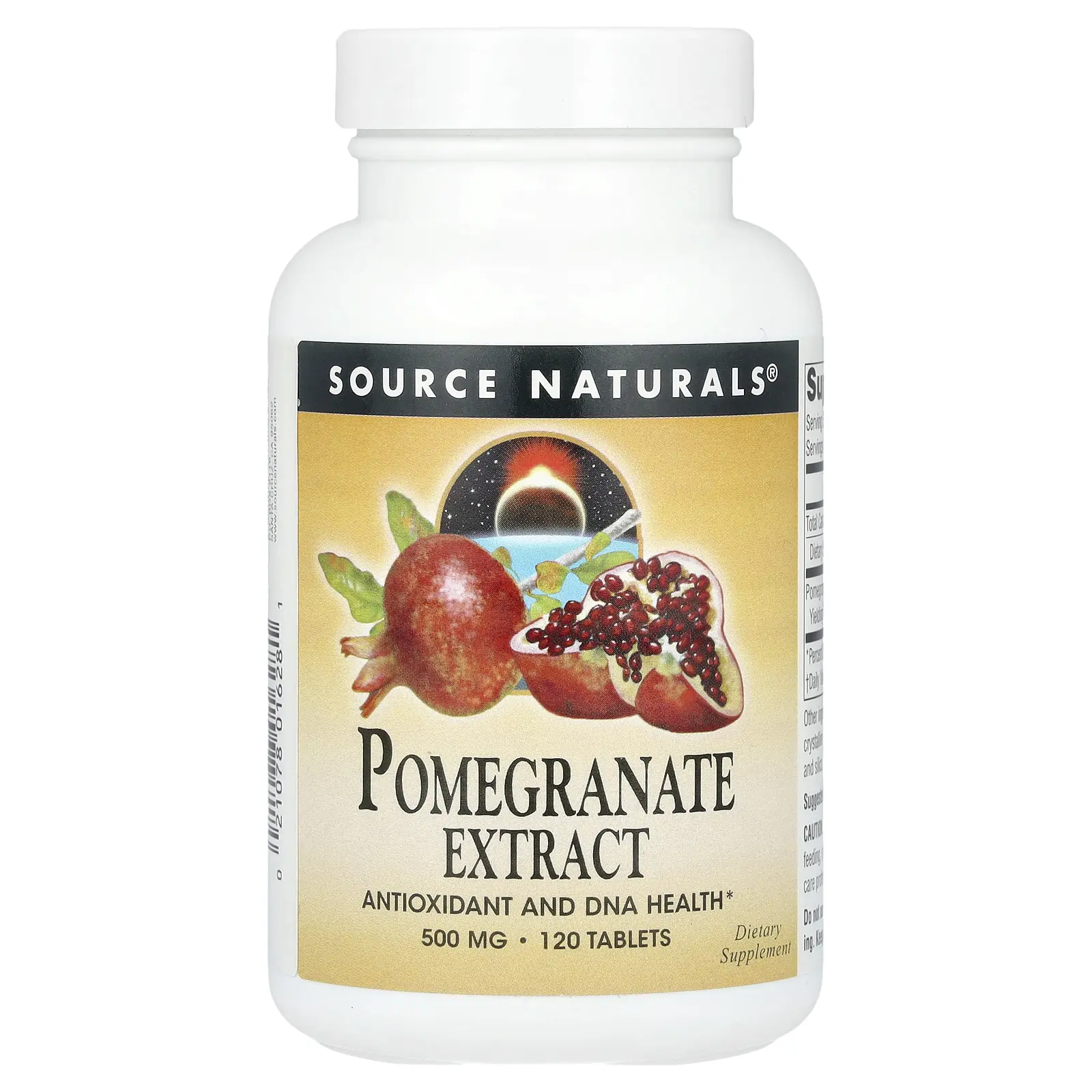 Source Naturals Pomegranate Extract, 500 mg , 120 Tablets