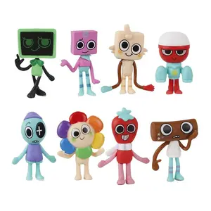 Dandy's World Acrylic Keychain – Game Peripheral Pendant, Cute Cartoon Character Keyring, Perfect Backpack & Bag Decor Accessory, Ideal Gift for Game Fans