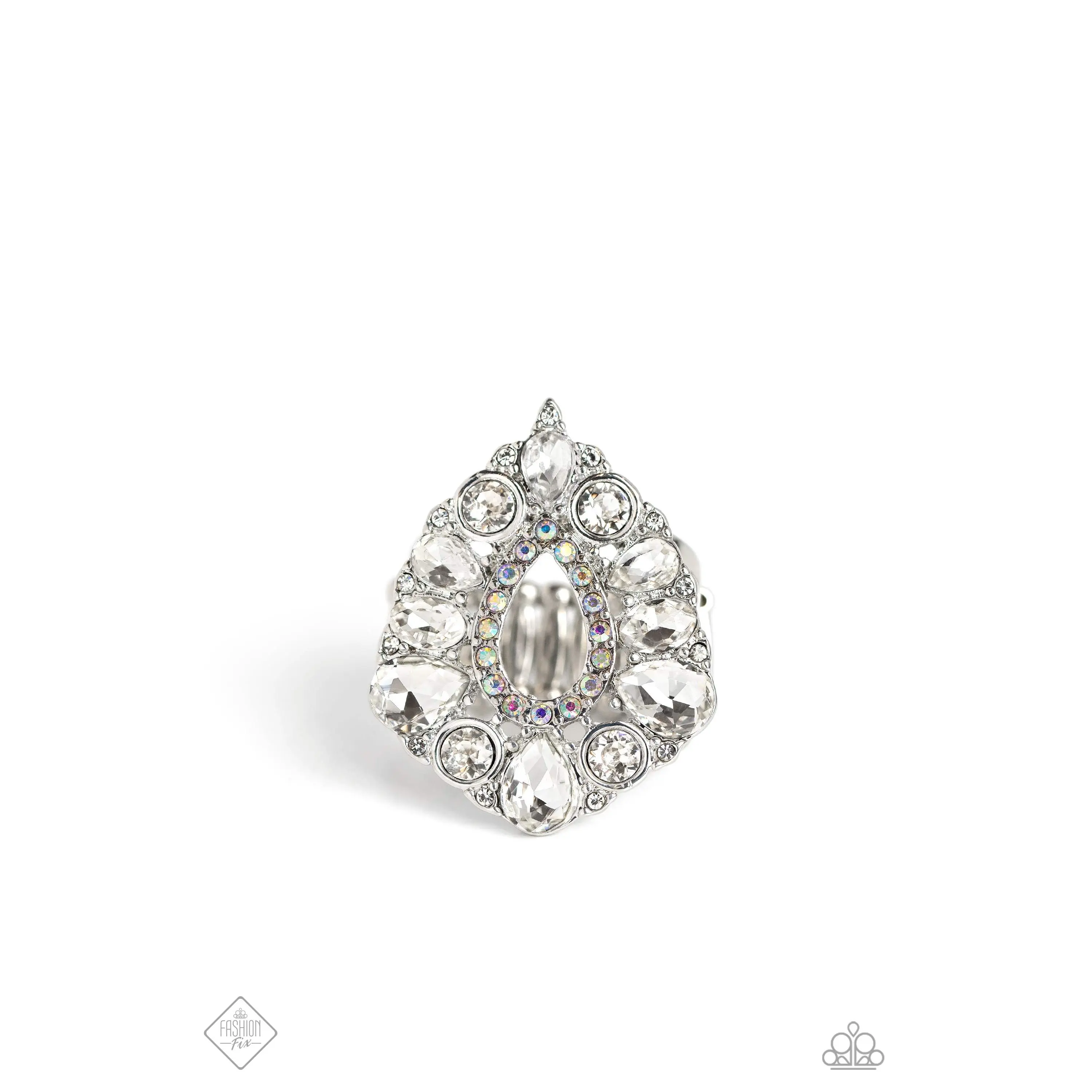 FIRST CLASS FAIRYTALE - WHITE RING - FIERCELY 5TH AVENUE – 1628