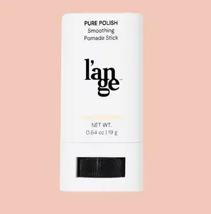 L'ANGE HAIR - Pure Polish Smoothing Pomade Stick - Fragrance-Free Haircare Cream, Flexible-Firm Hold Styler, Semi-Matte Finish, Daily Use for Shaping Edges, Smoothing Hair, Controlling Frizz & Taming Flyaways, Polished Look, Style