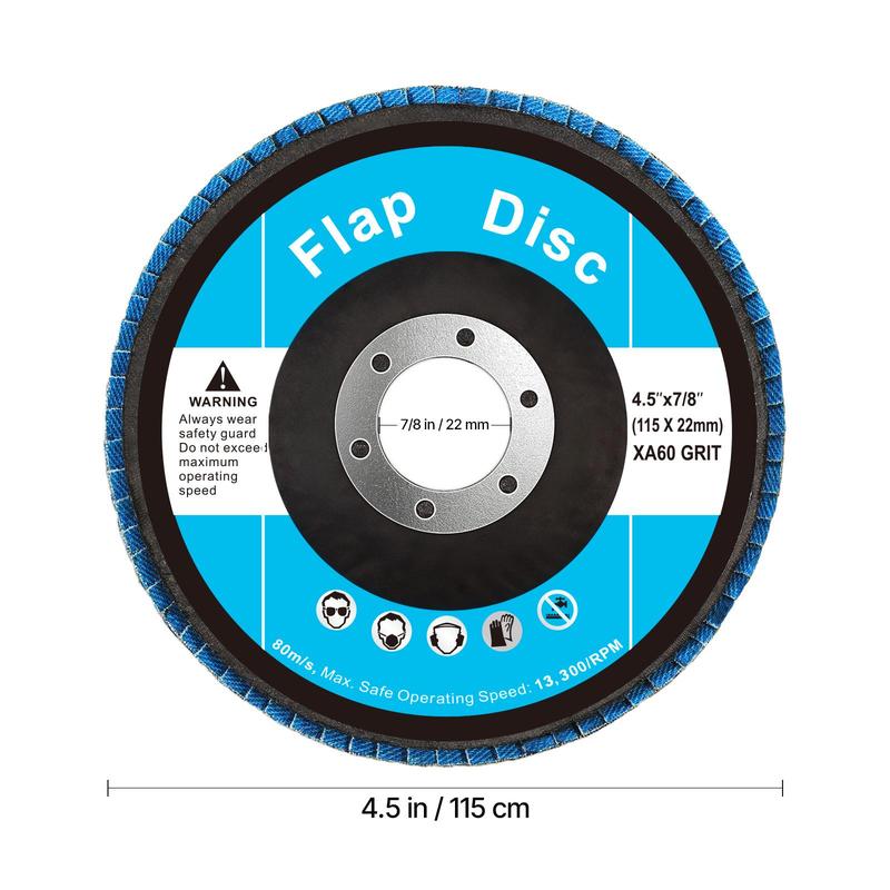 25 Pack - 4.5 Zirconia Resin Fiber Disc 120 Grit 4-1/2 Grinding 25 Pack - 4.5 Zirconia Resin Fiber Disc 120 Grit 4-1/2 Grinding