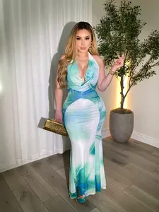 Elysian Blue Maxi Dress