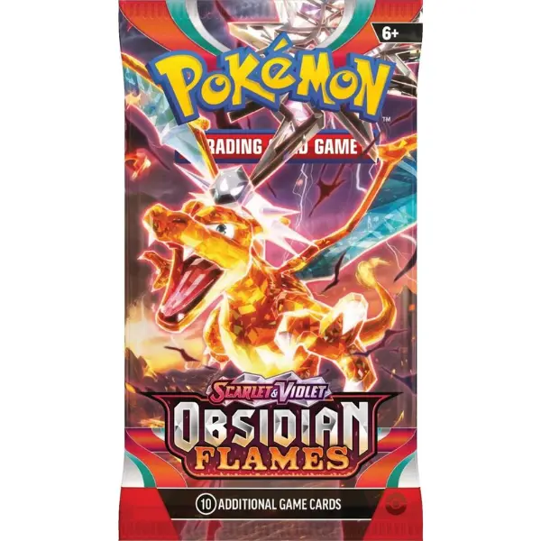 1 x Pokémon Obsidian Flames Booster Pack 