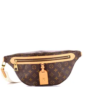 Pre-owned Louis Vuitton material Belt Bags High Rise Bum Bag Monogram Canvas by Rebag