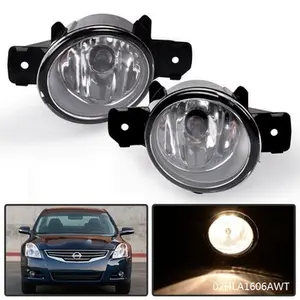 Fit For Nissan Altima Sentra Maxima Rogue Infiniti QX60-Clear Pair Fog Lights