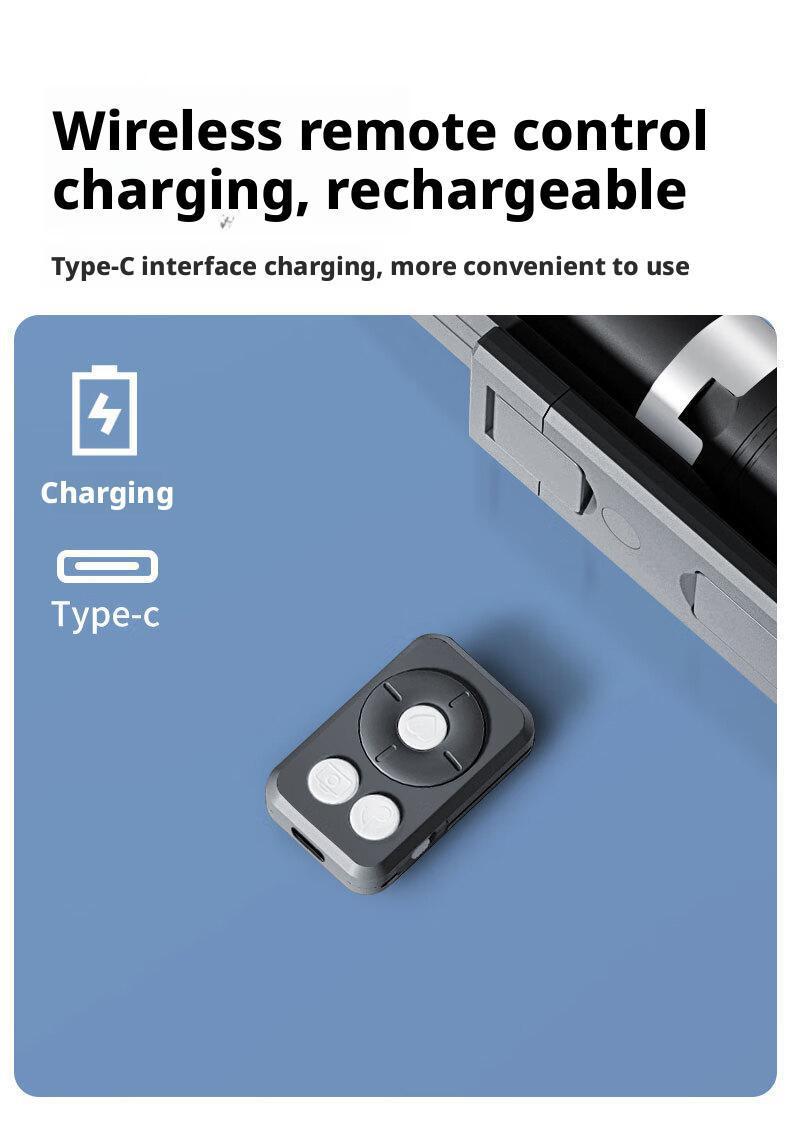 2026 6-in-1 Selfie Tripod w/Dual Fill Lights & Wireless Remote | Portable Adjustable Phone Stand | Detachable 360° Compact Travel Tripod