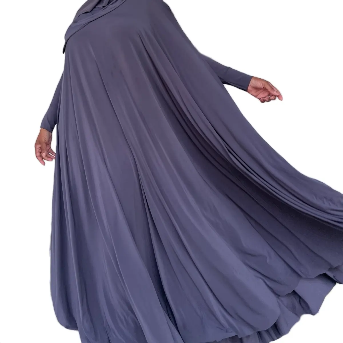 Fatima Abaya Storm Grey