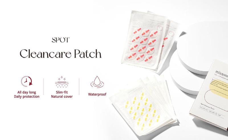 [mixsoon Official Shop] Spot Cleancare Patch (84 Patches) - Pimple Seamless Patches to Cover and heal Troubled Spots