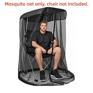 1PC Outdoor Mosquito Netting Tent, Fishing Garden Patio Shade Cover, Easy Install Portable Mesh Screen for Travel & Outdoor Use