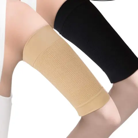 2 Pairs Unisex Arm Sleeves, Half-Arm Sports Sleeves, Plain Design Sporty Style for All Seasons, Upper Arm Sleeve