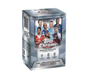 Topps UEFA Chrome 2025-26 Blaster Box