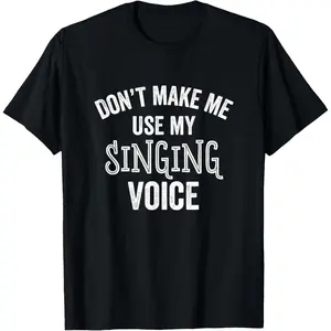 Singing Voice Funny Singer Choir Chorus Music Teacher Gift T-Shirt for Men Women   Graphic tees