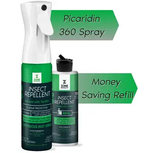 Insect Repellent Picaridin Scented Mistosol + Refill Combo