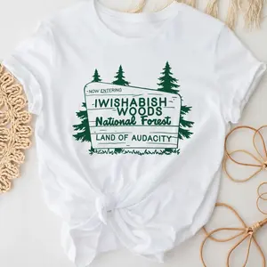 Wishabish Woods National Park Tshirt, Funny Tee clothing