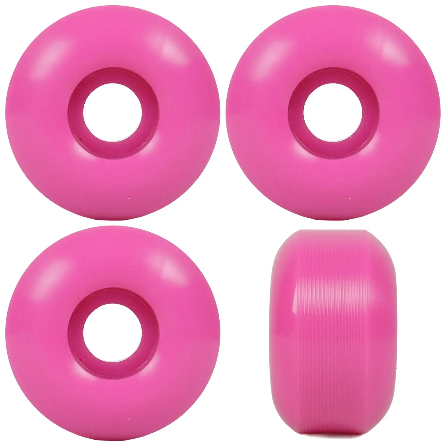 Skateboard Wheels 52mm x 31mm High Rebound 95A Neon Pink