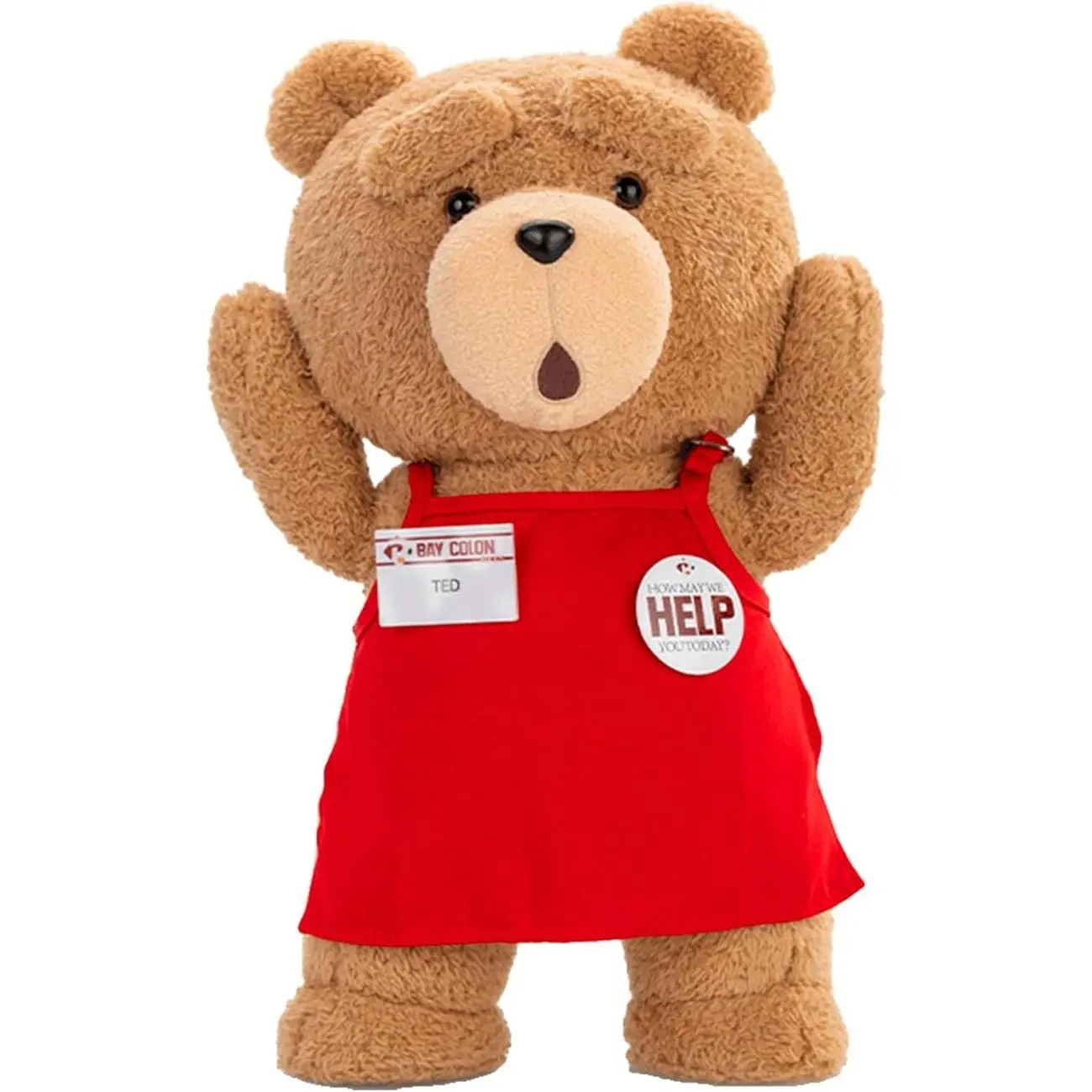 Ted 2 Plush Doll - Adorable Collectible! Perfect Home Decor - Desk Accessory