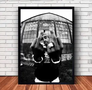 [UNFRAMED POSTER] 2Pac Music Poster Canvas Wall Art Family Decor, Home Decor Glossy Print
