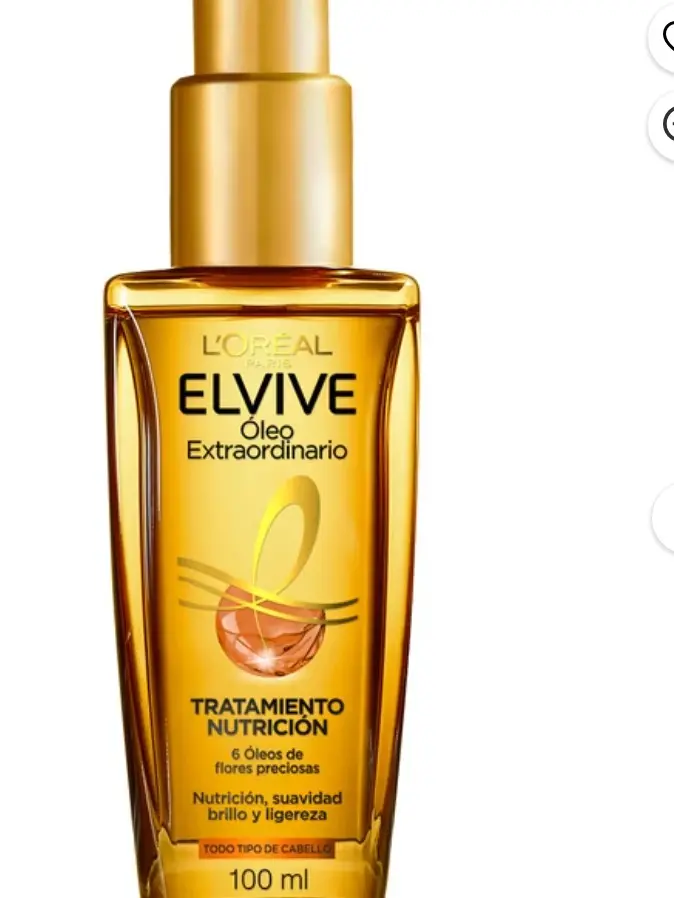L'Oréal Paris Elvive Sérum Capilar 100 ml – Óleo Extraordinario Nutrición y Brillo (GOLD)
