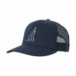 New Era Navy Mesh 'Outside Line' Trucker Hat