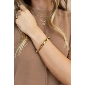 Chunky Box Chain Bracelet