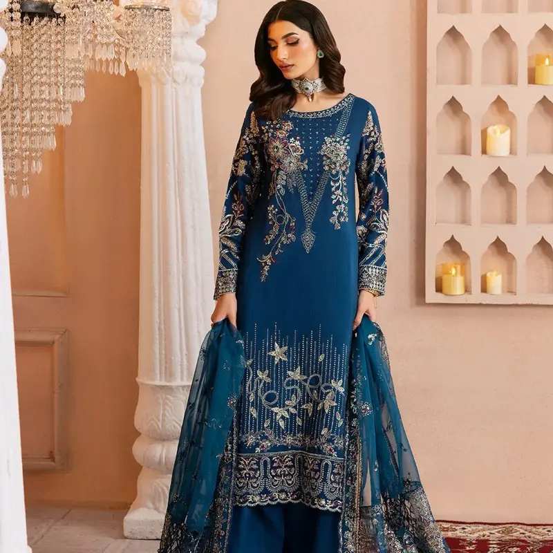 white christmas dresses Best Pakistani Bridal Dresses – Traditional & Modern Wedding Wear main image 0