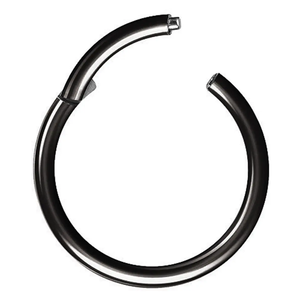 Unisex pierced nose rings, stainless steel hinged earrings, nose rings, tragus, cartilage earrings, hoop earrings