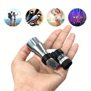 8x20 HD Mini Portable Monocular Telescope, Outdoor Travel Telescopic Binoculars, Ideal for Hunting, Camping, Hiking, Bird Watching