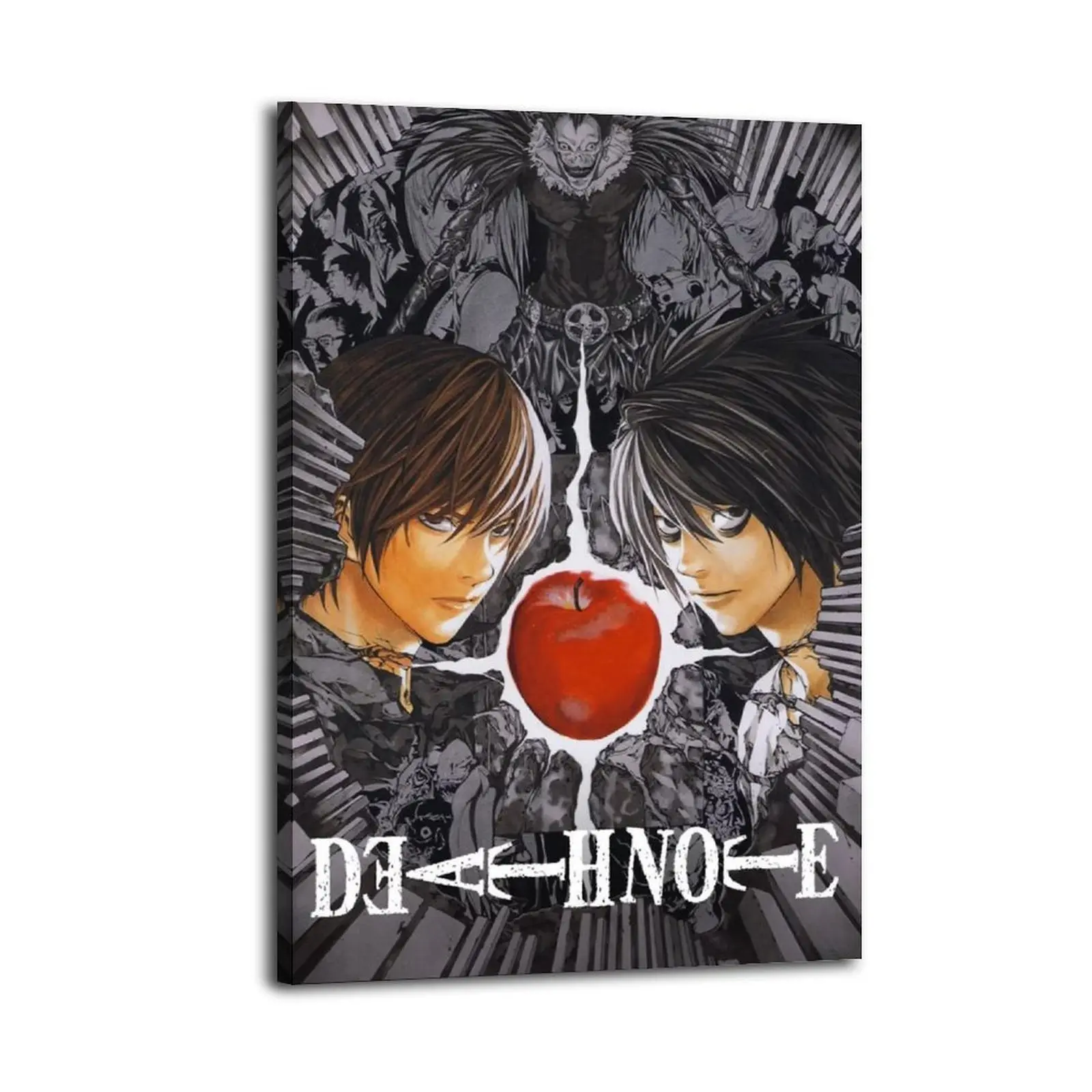 Death Note Art Painting Decorative Classic Poster Art Wall Art Oil Painting Art Canvas Poster Decorative Painting Porch Living Room Art Decoration