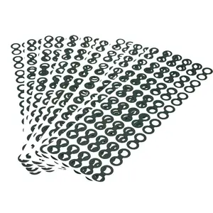 400pcs 18650 Battery Insulation Rings, Self-Adhesive Insulating Paper Board, Electrical Insulation Tape, Ideal for DIY Projects