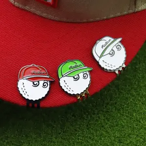 Golf Ball Marker & Hat Clip 2-In-1, Essential Golf Accessory for Golfers, Convenient Golf Gear for Courses, Practical Golf Gift