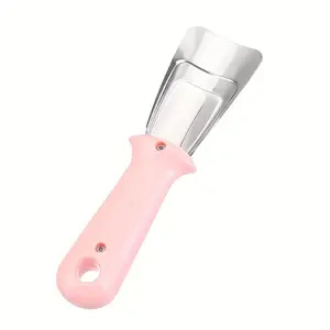 Ice Scraper, a  Ice Removal Shovel for Freezers and Refrigerators. Crafted from Durable Stainless Steel, It Effortlessly Scrapes Frost and Ice, Tackling Stubborn Layers