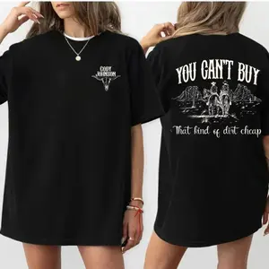Country Music Top Tshirt - Classic Rodeo Quote and Western Charm - Womenswear Top