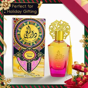 3.4 oz Arabian Women's Eau de Cologne Spray - A long-lasting Arabian fragrance inspired by the luxurious colognes of the Middle East, perfect for everyday wear, parties, and as a gift; an ideal Valentine's Day or Christmas gift for her