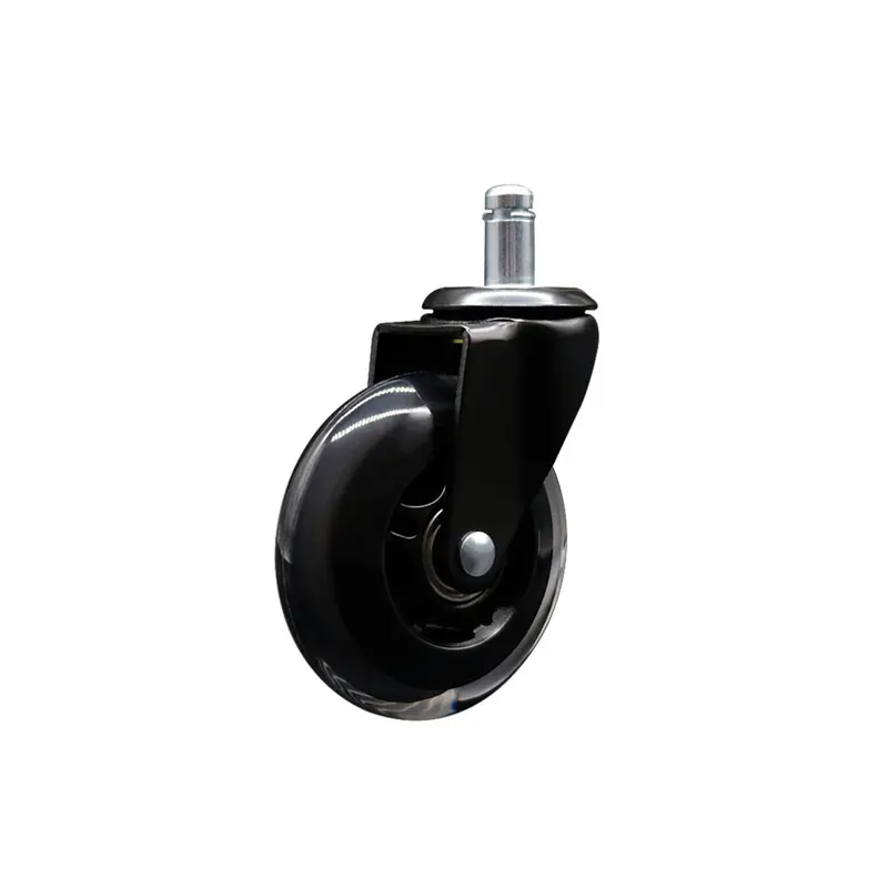 Caster Wheels, 4-inch Swivel Plate Casters, Set Of 4, With Security A/B Locking No Noise Pvc Wheels Heavy Duty 350 Lbs Load Capacity Per Caster Non Marking Wheels For Cart Furniture Workbench P 010666224525 - View #7