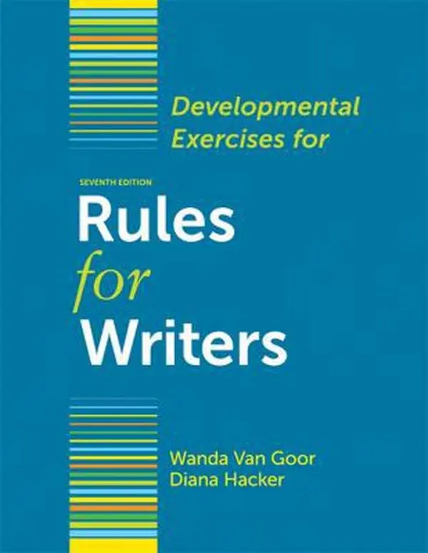 USED-Developmental Exercises for Rules for Writers by Diana Hacker (Paperback)