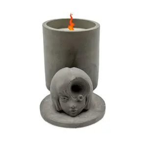 The Spiral - Cement Candle