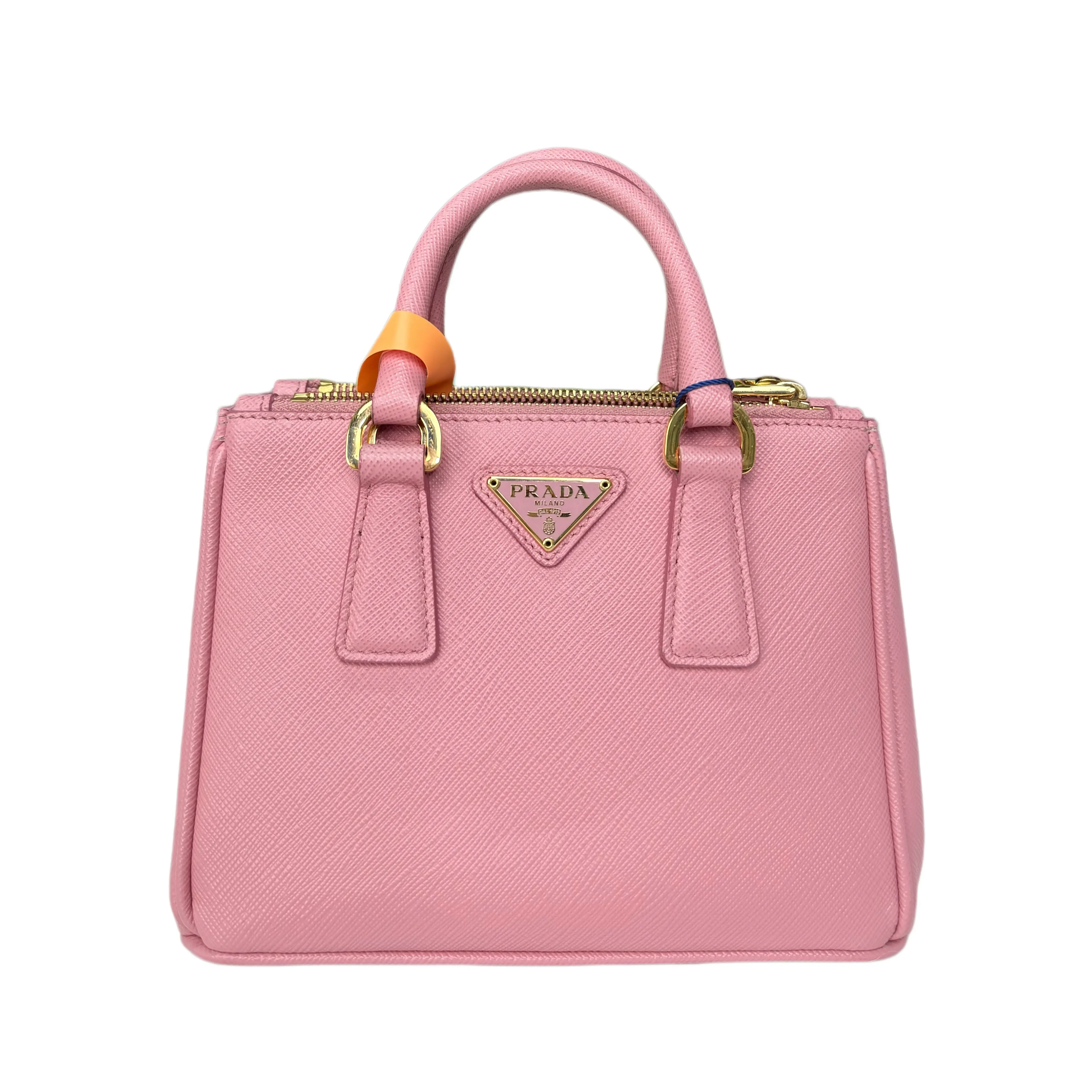 Pre-owned PRADA . Shoulder Bags Galleria Saffiano Leather Mini Handbag