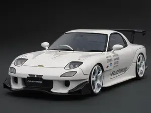 IG 1043 Ignition Model 1/18 MAZDA RX 7 (FD3S) RE Amemiya White Resin Model