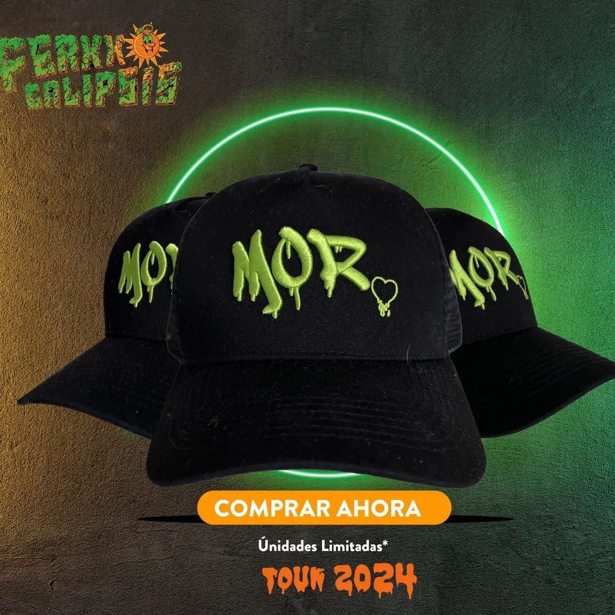 Black Ferxxo Cap (Cotton, Mesh Fabric, Polyester., Black/Green) Black Ferxxo Cap (Cotton, Mesh Fabric, Polyester., Black/Green)