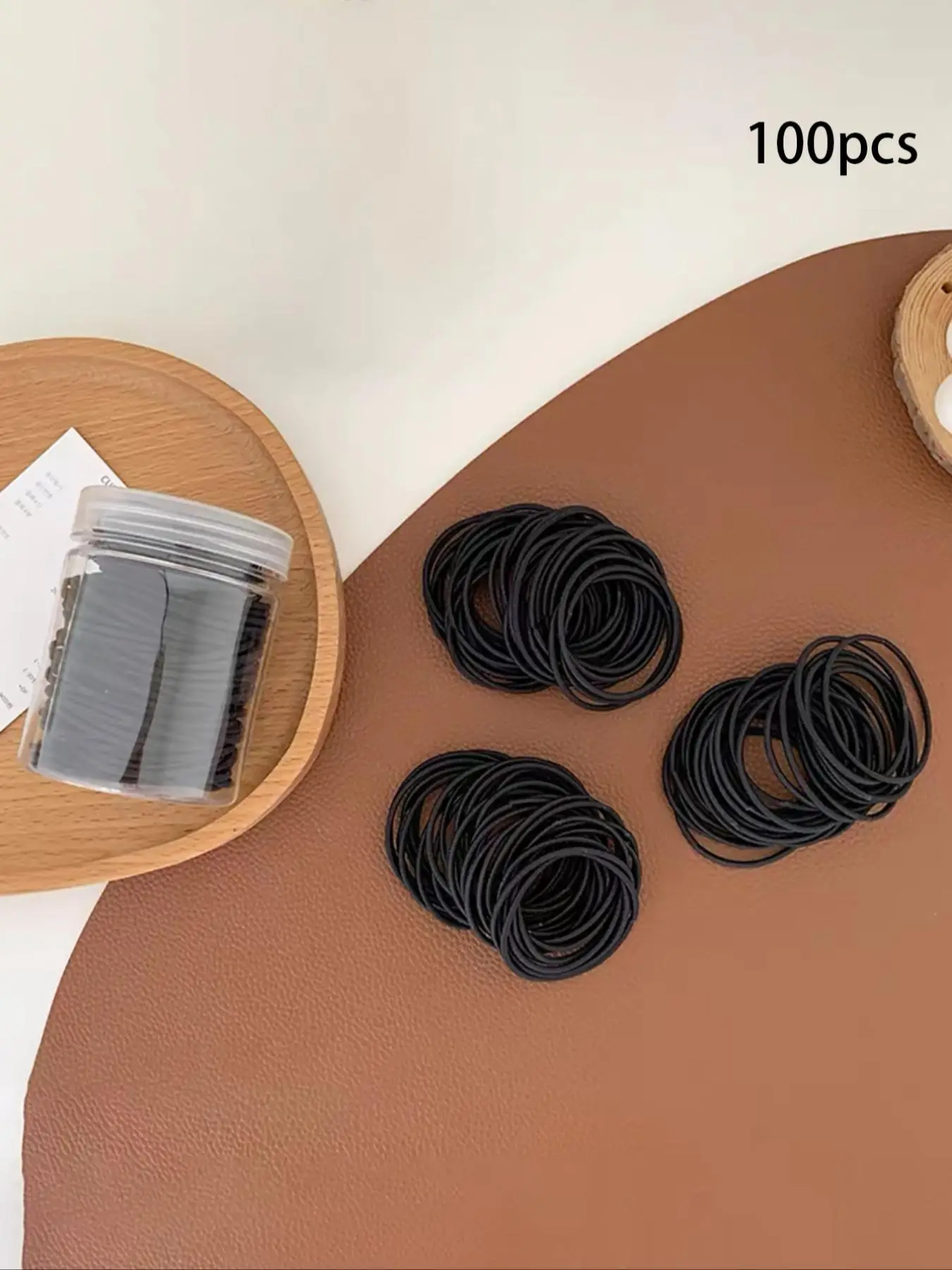 Women's Simple Hair Tie, Casual Trendy Elastic Hair Tie, Minimalist Hair Ties, Minimalist Hair Accessory for Women & Girls, Headwear Suitable for Part