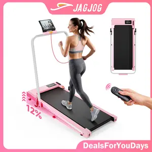 【12% Tilt】PINK Walking Pad Treadmill with 12%/8% Incline for Home Office,7.5/6.2MPH 3-in-1 Under Desk Treadmill, Low Noise Portable Folding Under Desk Treadmill with Remote Control,Jogging Running Machine,265 Lbs Capacity,DealsForYouDays, Summerwins