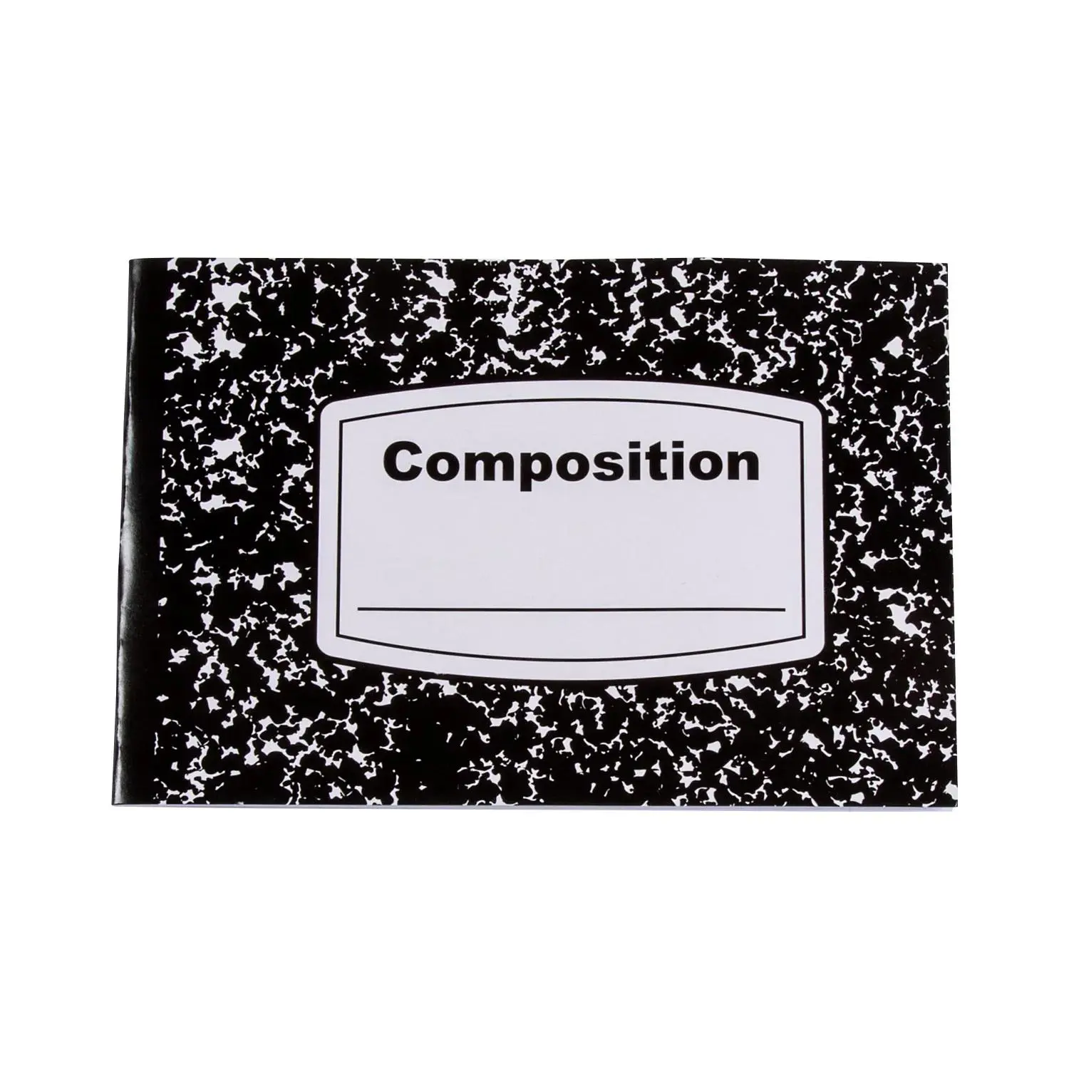 8 1/2" x 5 1/2" Half-Sized Paper Composition Journals - 12 Pc., Composition Notebooks, Notebook For School