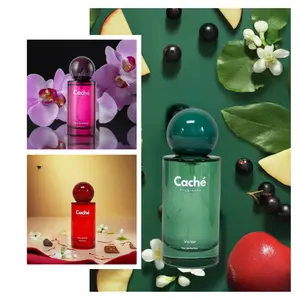 Caché Fragrance | Fleur Éclatante + Velours 540 + Victor | Citrus Amber Spark | Eau De Parfum (3 x 1.7oz / 50ml)