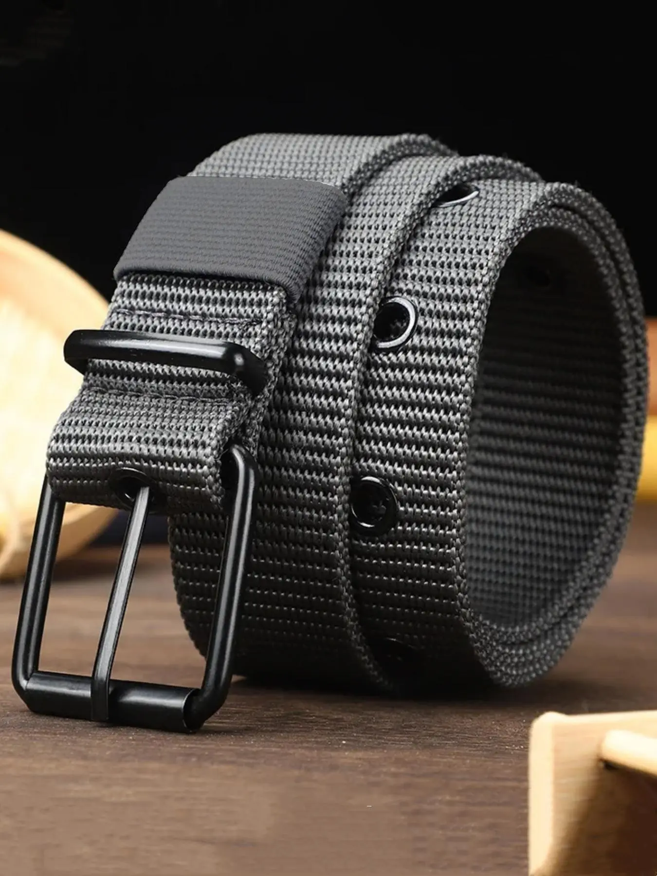 Men's Street Trend Belt, Fashionable Minimalist Tactical Belt, Casual Waistband for Jeans and Trousers, Versatile and Exquisite Belt, Ideal as a Birthday Gift, Street Style Belt, Trendy Belt, Belts Men