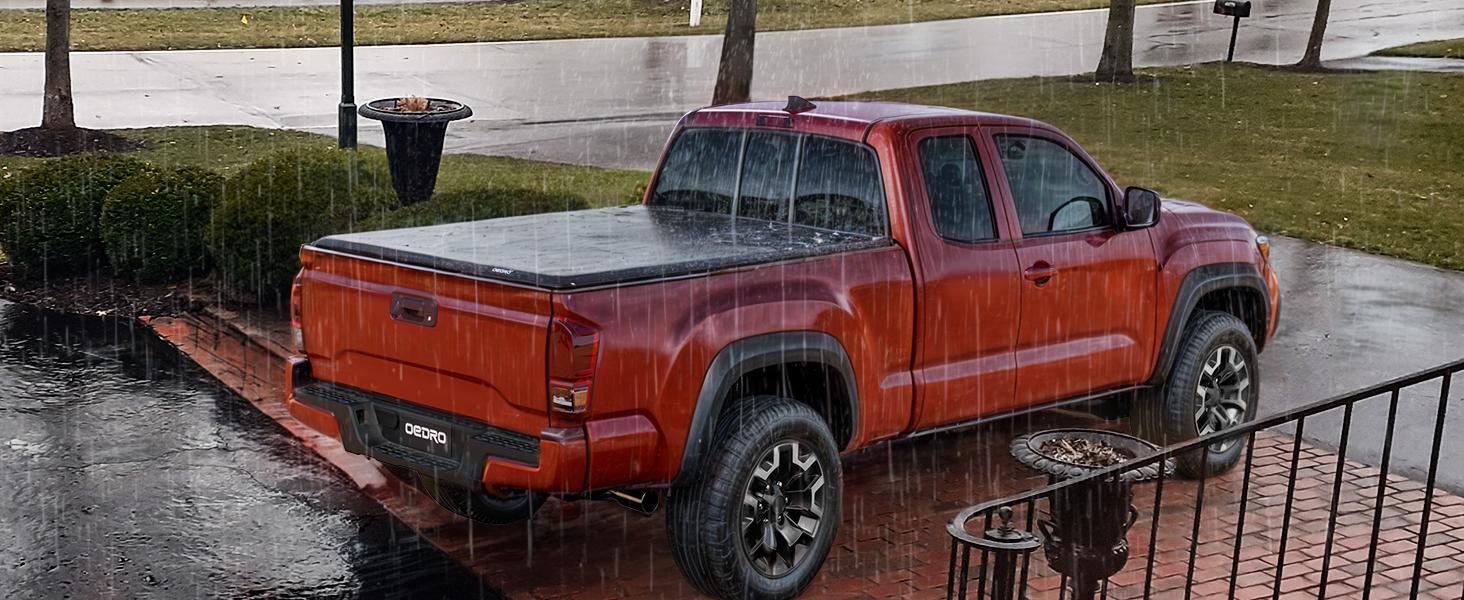YITAMOTOR Soft Roll Up Truck Bed Tonneau Cover Compatible with 2019-2024 Dodge Ram 1500 New Body, Bed Without Rambox
