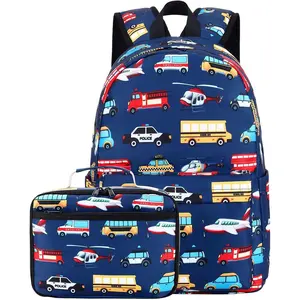 Backpack Backpack with Lunch Box Toddler Kindergarten Bookbag Set