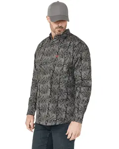 Ariat Men's Fr Bogart Classic Fit Long Sleeve Button-Down Work Shirt - 10062741